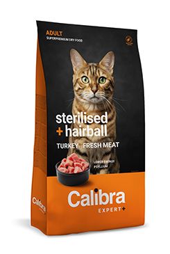 Calibra Cat EXPERT+ Adult Sterilised & Hairball 1,5kg