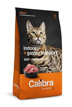 Calibra Cat EXPERT+ Adult Indoor & Gastro supp. 400g