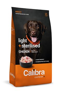 Calibra Dog EXPERT+ Adult Light & Steril. Chicken 2kg