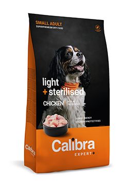Calibra Dog EXPERT+ Adult Small Light&Steril Chick 6kg