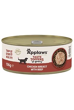 Applaws Dog konz. Toppers Gravy kuře s hovězím 156g