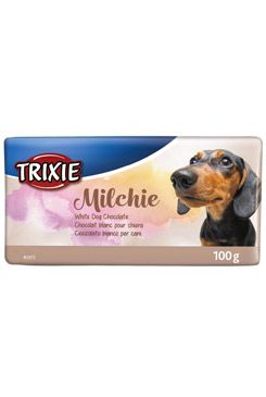 Pochoutka MILCHIE čokoláda bílá pro psy 100g TR
