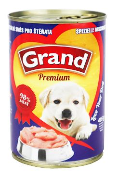 GRAND Dog konz. Premium Puppy speciální směs 405g