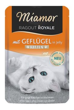 Miamor Cat Ragout Junior kapsa drůbež v želé 100g