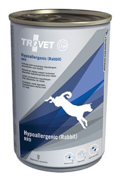 Trovet pes RRD Hypoallergenic konz. rabbit 400g