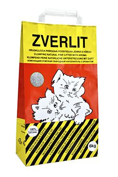 ZVERLIT Podestýlka oranžová,jemná s vůní, kočka 6kg