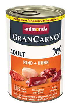 Animonda pes GRANCARNO konz. Adult hovězí/kuřecí 400g