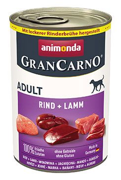 Animonda pes GRANCARNO konz. Adult hovězí/jehněčí 400g