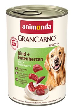 Animonda pes GRANCARNO konz. Adult hov/kach.srdce 400g