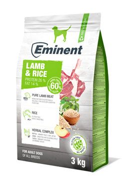 Eminent Dog High Premium Lamb Rice 3kg