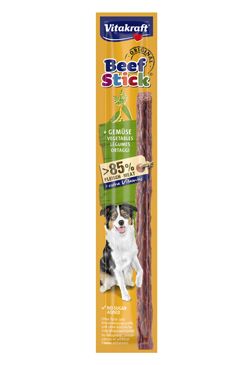 Vitakraft Dog poch. Beef Stick zelenina 12g