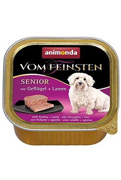 Animonda pes VF paštika Senior drůbeží/jehněčí 150g