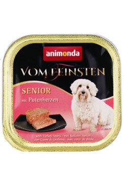 Animonda pes VF paštika Senior krůtí srdíčka 150g