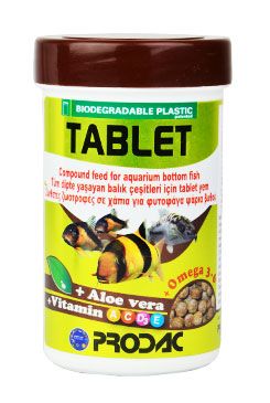 Krmivo pro ryby Prodac Nutron Tablet 100ml 60g