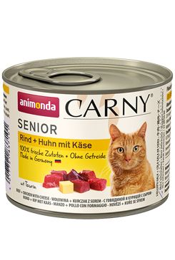 Animonda kočka CARNY konz. Senior kuře/sýr 200g