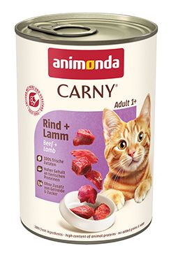 Animonda kočka CARNY konz. Adult hovězí/jehněčí 400g