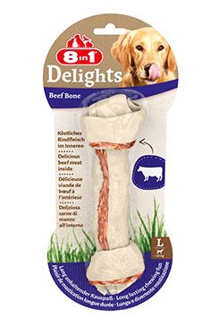 Pochoutka 8in1 Delights Beef Bone L/1ks