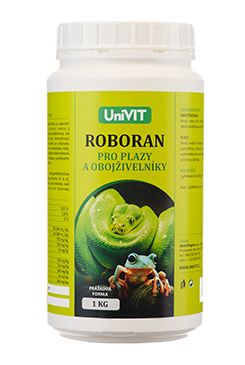 Roboran pro plazy a obojživelníky 1kg