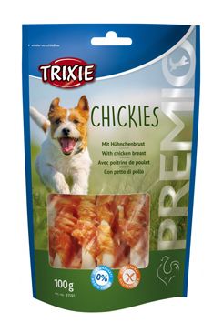 Pochoutka Premio CHICKIES Light pro psy 100g TR