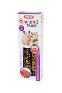 Pochoutka CRUNCHY STICK křeček rybíz/jeřabina Zolux