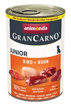 Animonda pes GRANCARNO konz. Junior kuře/hovězí 400g