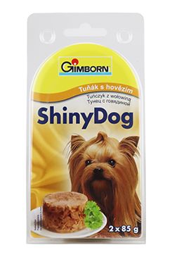 Gimborn ShinyDog konz. tuňák&hovězí 2x85g
