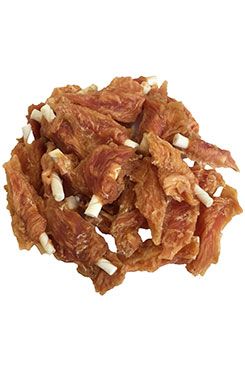 Pochoutka Kuřecí filety na tyčce buvolí kůže 6cm/250g