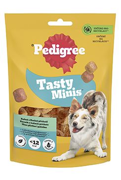 Pedigree poch.Tasty Minis Chewy Cubes kuře,kachna 130g