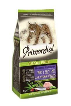 Primordial Cat GF Sterilizzato Turkey&Herring 2kg