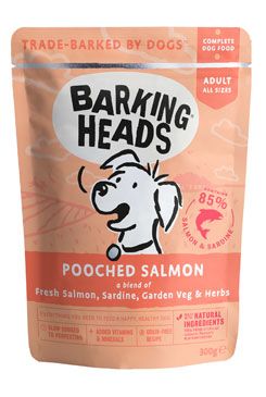 BARKING HEADS Pooched Salmon kapsa 300g
