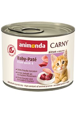 Animonda kočka CARNY konz. Kitten hovězí/kuře 200g